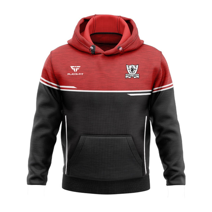 Ballymote GAC Hoodie Courage Black/Red/White - Adults