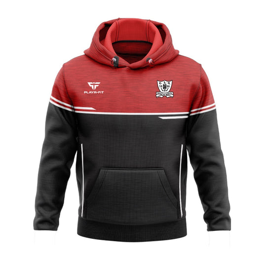 Ballymote GAC Hoodie Courage Black/Red/White - Adults