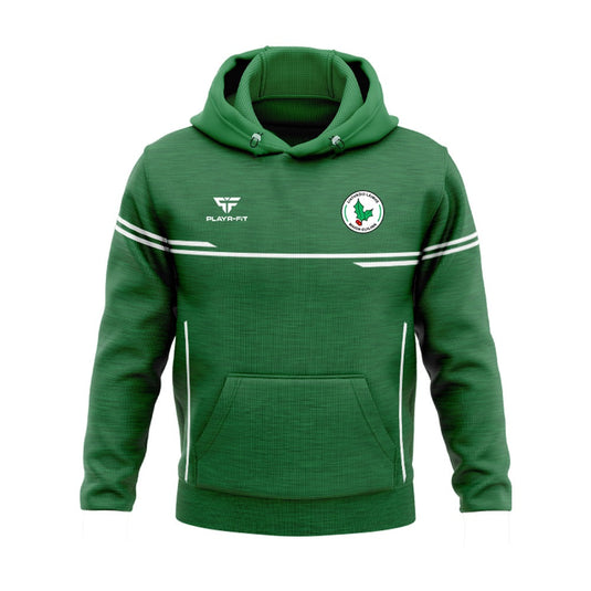 Moycullen Handball Hoodie Courage (Green/White) - Adults