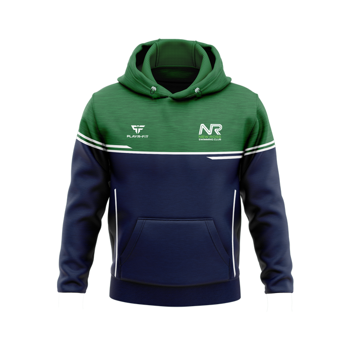 New Ross Swimming Club Hoodie Courage (Navy/Green/White) - Kids