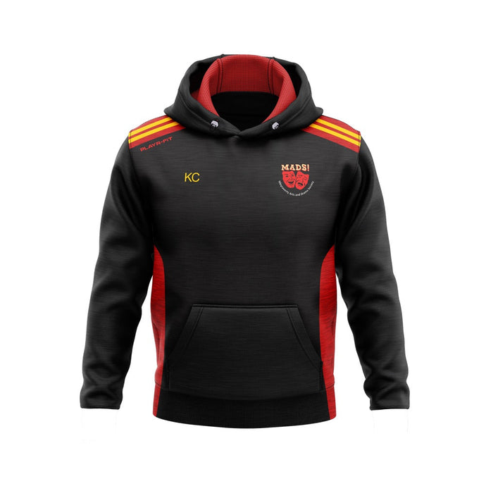 MADS Hoodie Endure (Black/Red/YellowGold) - Adults