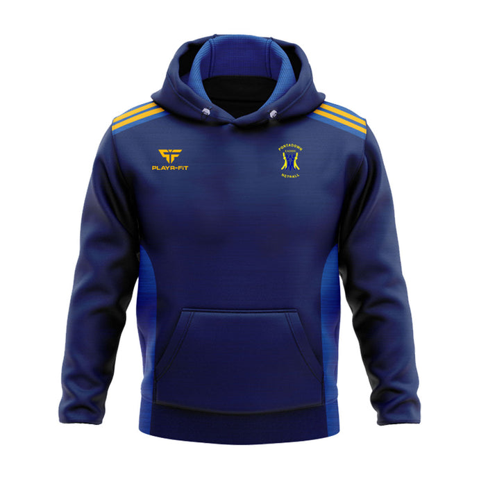 Portadown Netball Hoodie Endure (Navy/Blue) - Adults