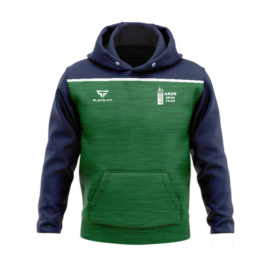 Ards Swim Team Hoodie Spirit Green/Navy - Kids