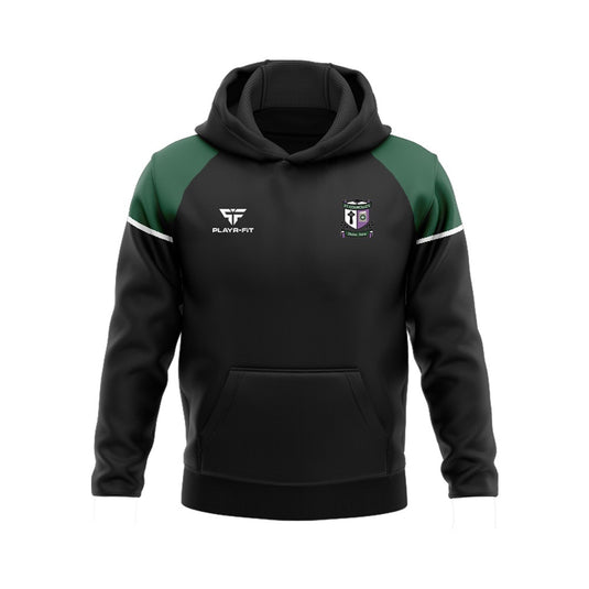 St Colmcilles HS Crossgar Staff Hoodie Stellar (Black/Bottle/White) - Adults