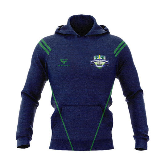 St Moninnas PS Cloughoge Staff Hoodie Vigour (Navy/Green) - Adults