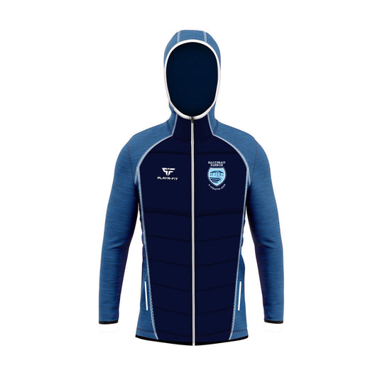 Ballydrain Harriers Hybrid Jacket (Sky/Navy) - Adults
