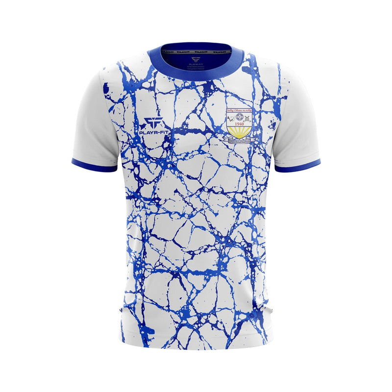 Load image into Gallery viewer, CLG Micheal Breathnach Jersey F04 White/Blue - Adults
