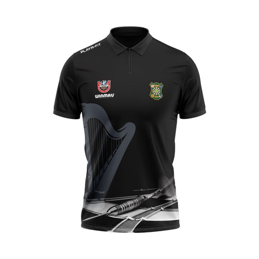 INDO Darts Jersey Black - Adults