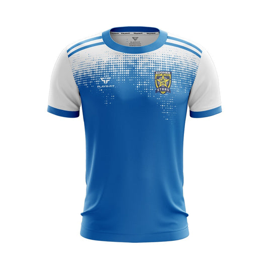 Augher Stars Jersey D01 (White Shoulders) - Kids