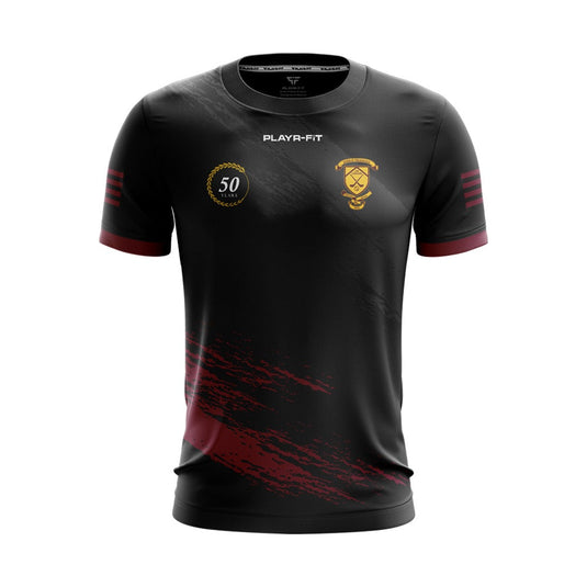 Sean Treacys Hurling Club Lurgan Jersey 50th Anniversary (E12 - Black/Maroon) - Kids