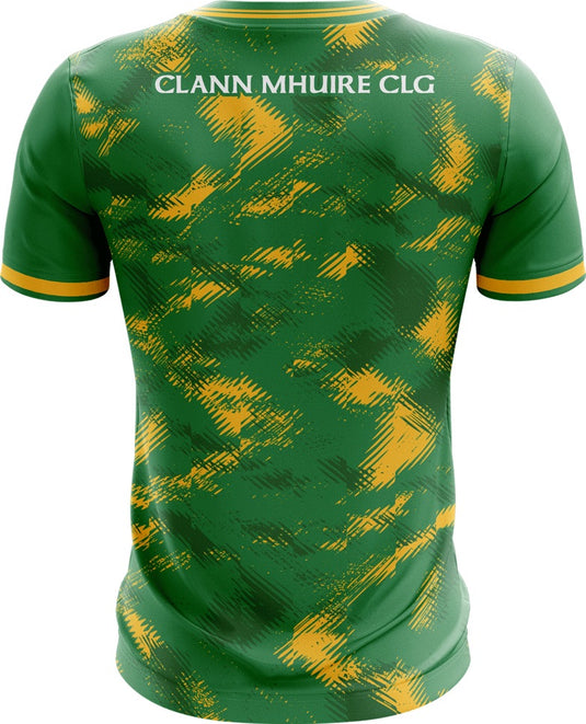 Clann Mhuire CLG Jersey (Green/Yellow) - Adults