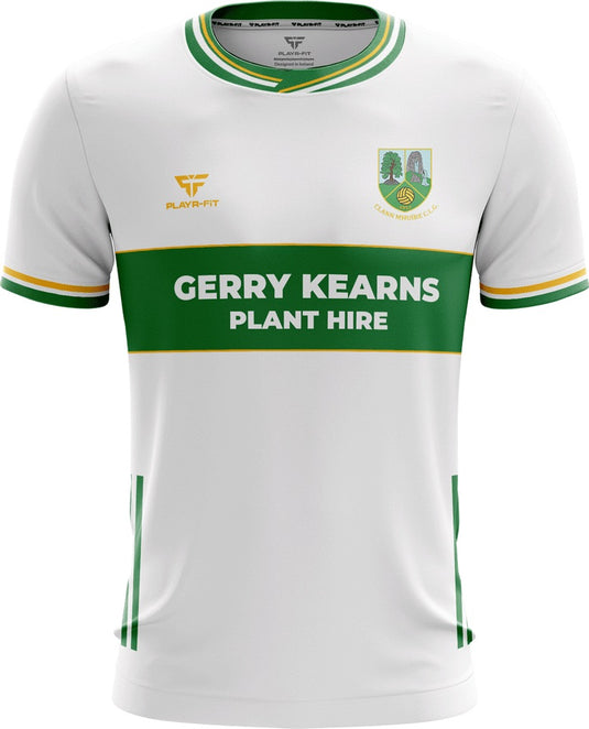 Clann Mhuire CLG Jersey White/Green - Kids
