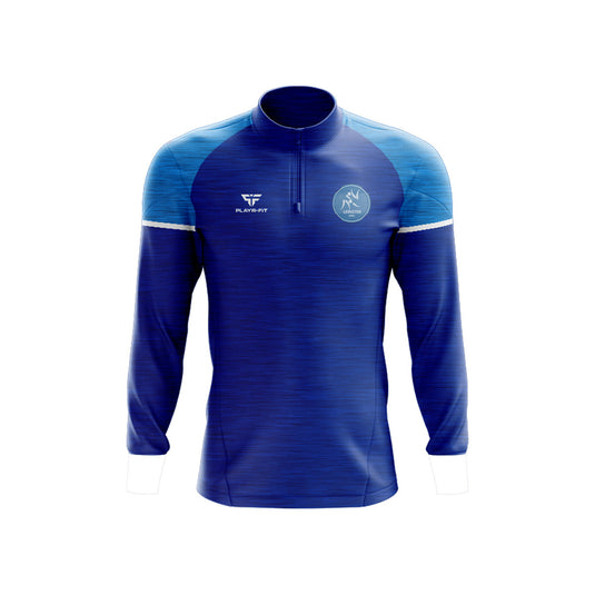 Leinster Judo Midlayer (1/4 Zip) Stellar (Blue/Sky) - Kids