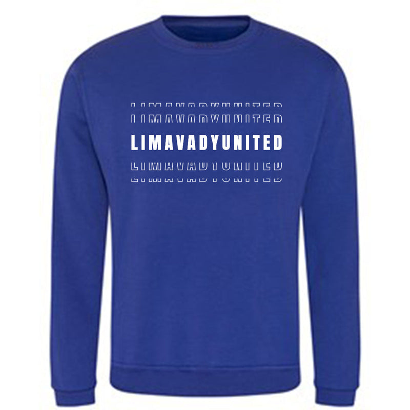 Load image into Gallery viewer, POD Limavady-United FC Sweatshirt Template 10 - Adults

