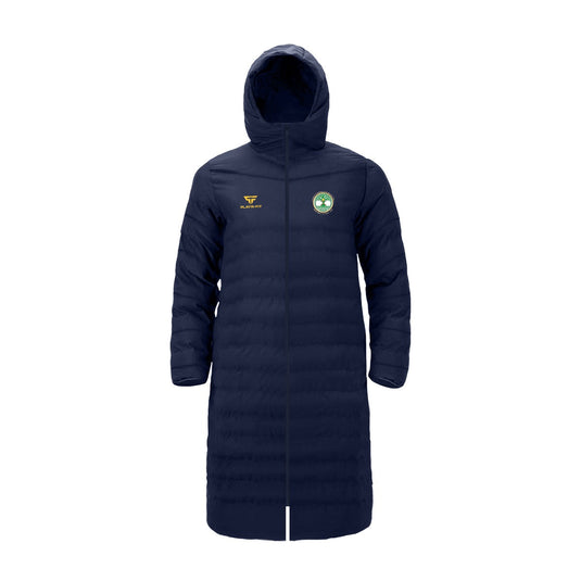St Endas Camogie Long Padded Jacket (Above Knee) - Adults