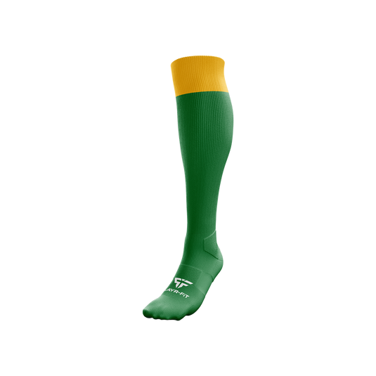 Ballyholland FC Long Socks Home (Green) - Adults
