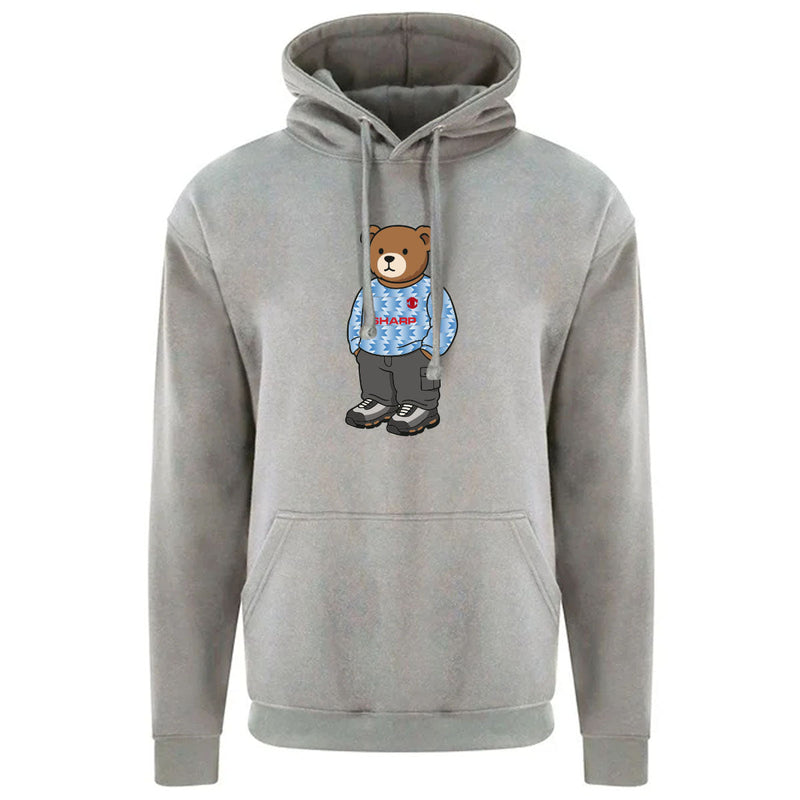 Load image into Gallery viewer, POD Manchester United Hoodie Bear - Adults
