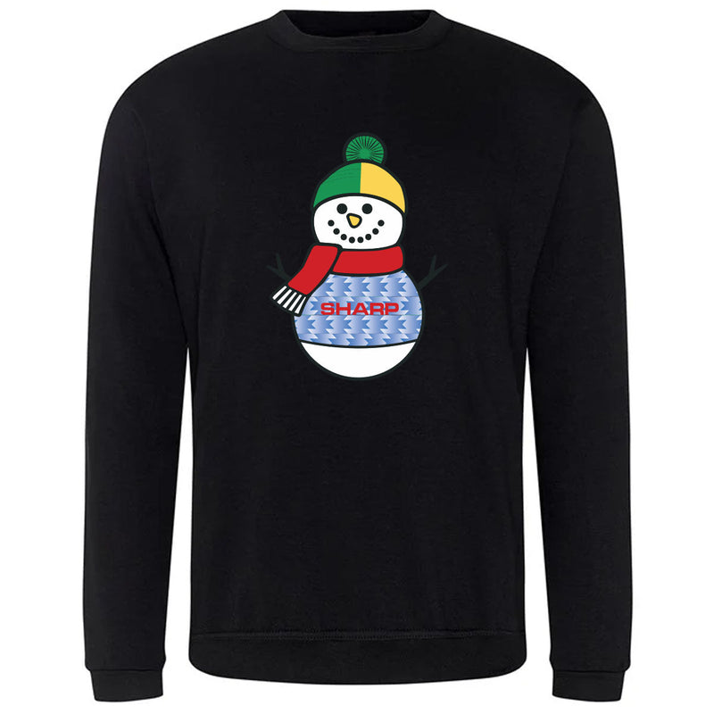 Load image into Gallery viewer, POD Manchester United Sweatshirt Snowman - Kids
