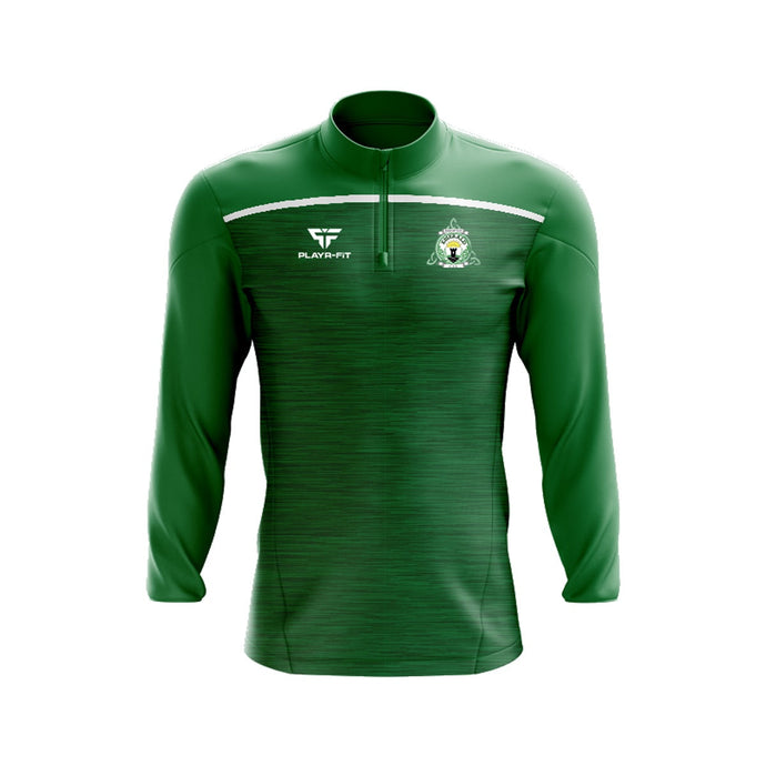 Bishopton Emerald CSC Midlayer (1/4 Zip) Spirit (Green) - Adults