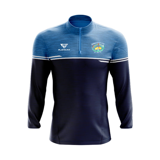 Immaculata ABC Midlayer (1/4 Zip) Courage (Navy/Sky) - Adults