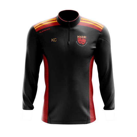 MADS Midlayer (1/4 Zip) Endure (Black/Red/YellowGold) - Kids
