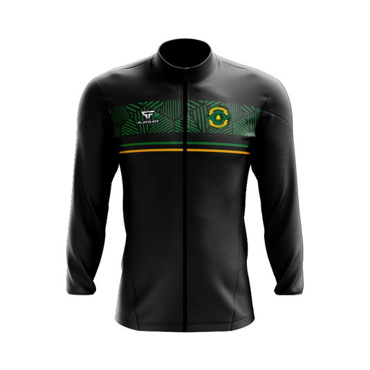 St Patricks PS Aghacommon Staff Midlayer (Full Zip) Optimum (Black/Green/YellowGold) - Adults