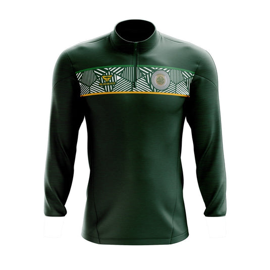 Lurgan No1 Celtic Supporters Club Midlayer (1/4 Zip) Optimum (Bottle) - Adults