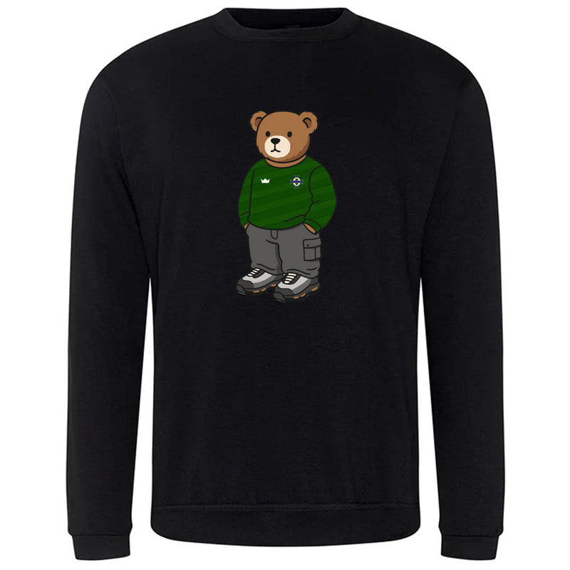 Load image into Gallery viewer, POD Northern Ireland Sweatshirt Bear - Kids
