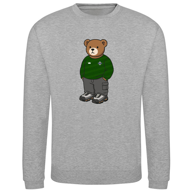 Load image into Gallery viewer, POD Northern Ireland Sweatshirt Bear - Kids
