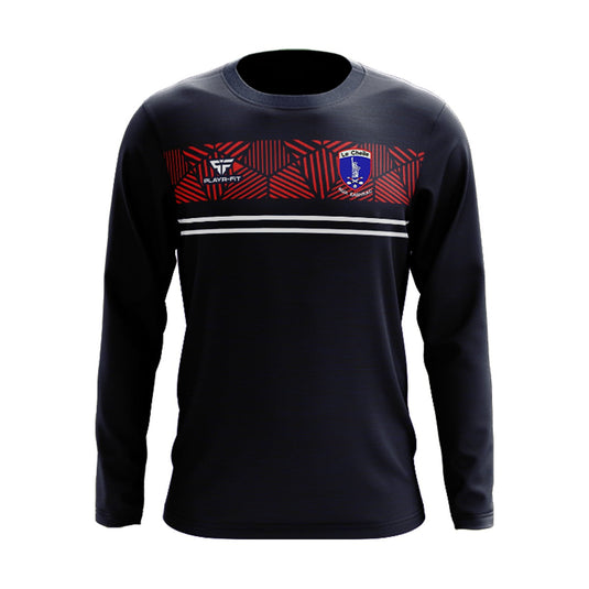 Le Cheile NY Crew Neck Optimum Navy/Red - Kids