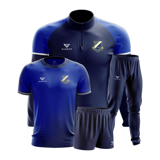 Our Ladys Grammar School Newry Students PE Pack 1 (Midlayer (1/4 Zip), Jersey A03, Skinny Pants, Shorts) - Adults