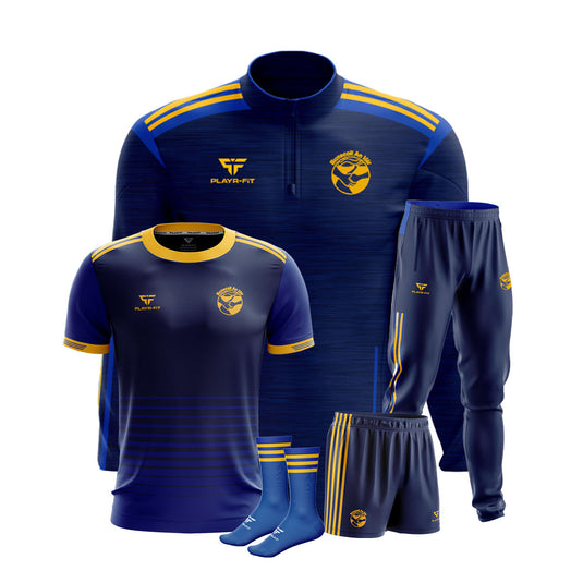 Bunscoil An Iúir Newry Students Pack 1 (Midlayer, Jersey, Skinny Pants, Shorts, Mid Socks) - Adults