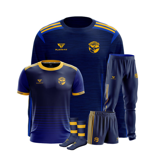 Bunscoil An Iúir Newry Students Pack 3 (Crew Neck, Jersey, Skinny Pants, Shorts, Mid Socks) - Adults