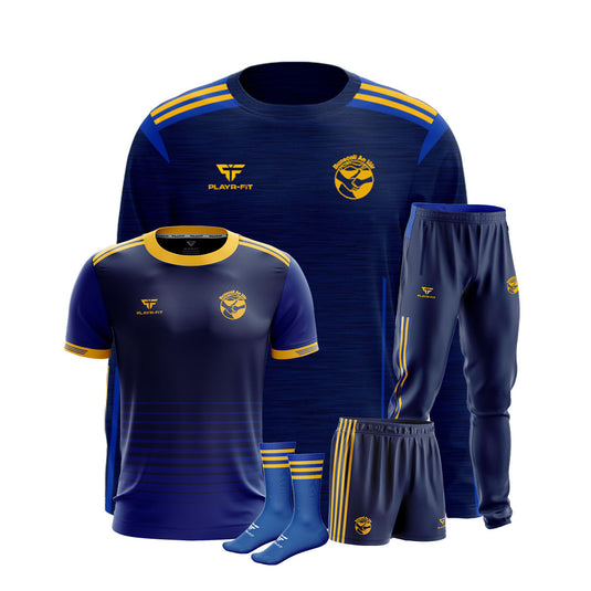 Bunscoil An Iúir Newry Students Pack 3 (Crew Neck, Jersey, Skinny Pants, Shorts, Mid Socks) - Adults
