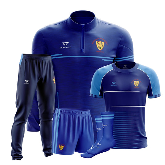 St Colmans PS Annaclone Students Pack 1 (Midlayer, Jersey, Skinny Pants, Shorts, Mid Socks) - Kids