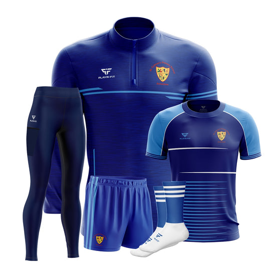 St Colmans PS Annaclone Students Pack 3 (Midlayer, Jersey, High Waist Leggings, Shorts, Mid Socks) - Adults