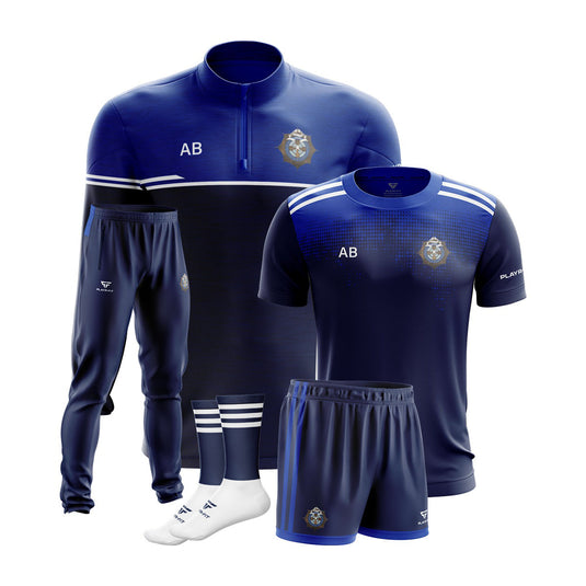 St Josephs SS Drogheda Students PE Pack 1 (Midlayer, Jersey, Skinny Pants, Shorts, Mid Socks) - Adults