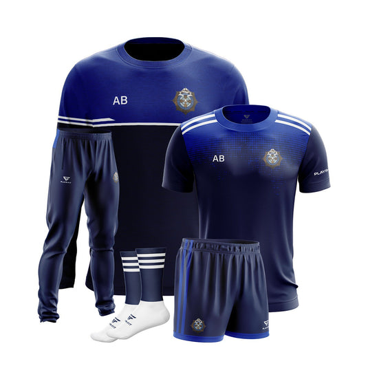 St Josephs SS Drogheda Students PE Pack 2 (Crew Neck, Jersey, Skinny Pants, Shorts, Mid Socks) - Adults
