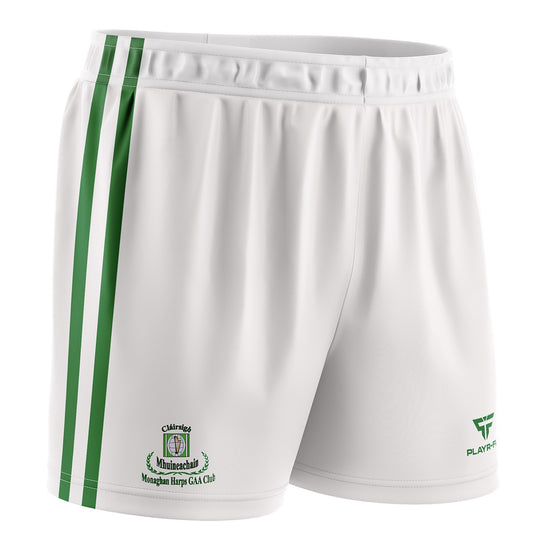 Monaghan Harps CLG Training/Playing Shorts (White) - Kids
