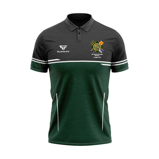 INF Lurgan Polo Courage (Black/Bottle) - Kids