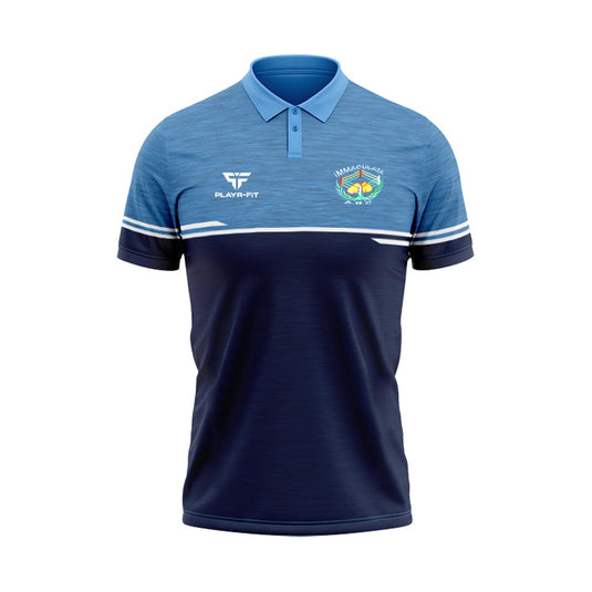 Immaculata ABC Polo Courage (Navy/Sky) - Adults