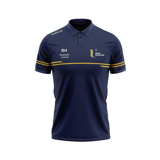 UU Paramedic Lecturer Polo Courage (Navy/Gold) - Kids