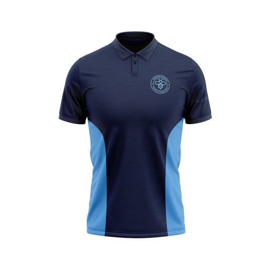 Portadown IPS Staff Polo Endure (Navy/Sky) - Adults