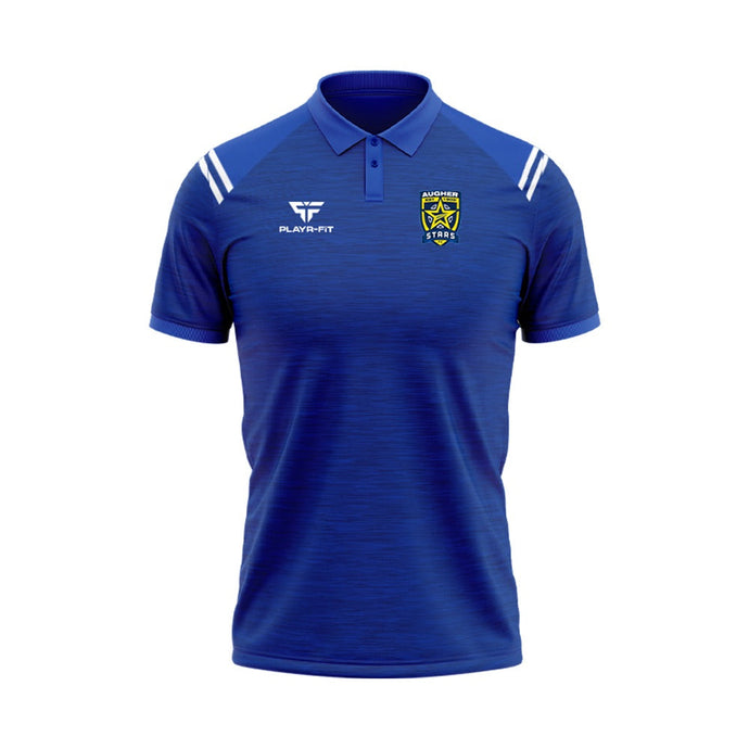 Augher Stars Polo Vigour Blue/White - Kids
