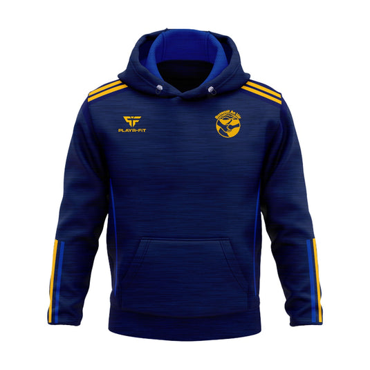 Bunscoil An Iúir Newry Students Hoodie Adroit (Navy/Blue/YellowGold) - Adults