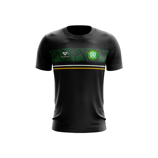 St Pauls GFC Lurgan T-Shirt Optimum (Black) - Adults