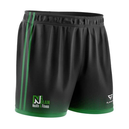 Nolan Health & Fitness Sublimated Shorts - Adults
