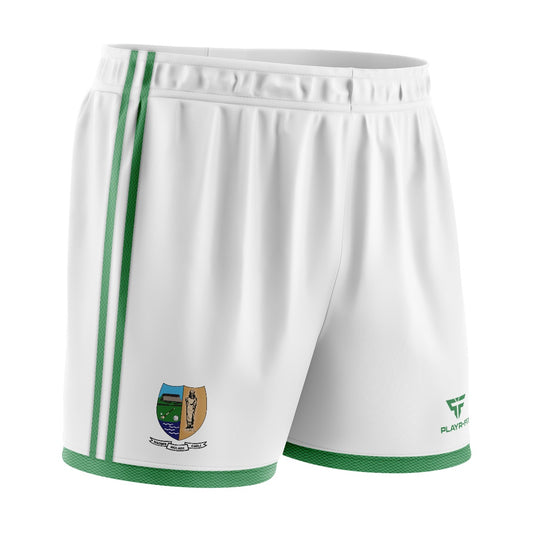 St Molaise Gaels Training/Playing Shorts (White) - Kids