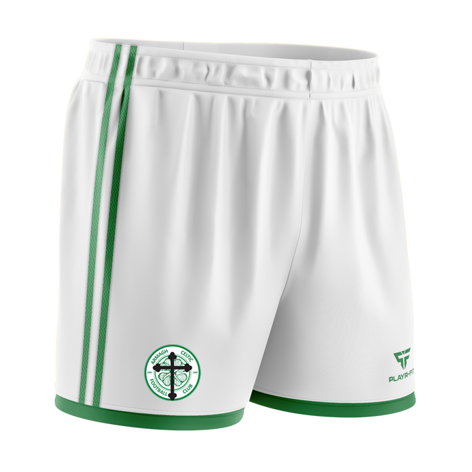 Armagh Celtic Training/Playing Shorts (White) - Adults