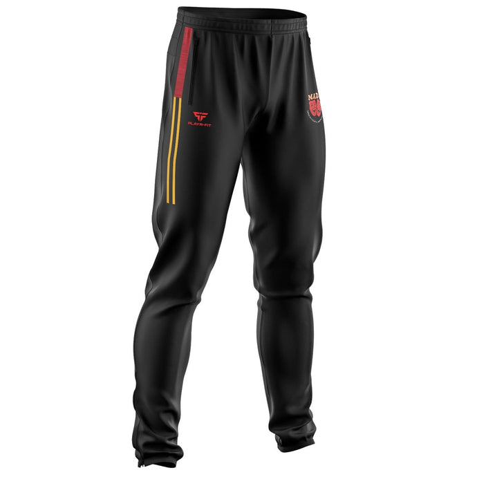 MADS Skinny Pants Endure (Black/Red/YellowGold) - Kids